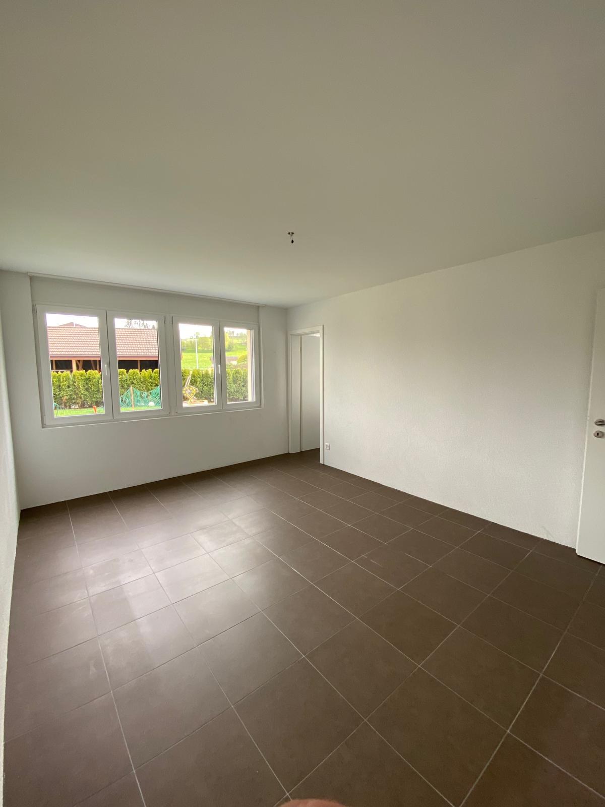 Schlafzimmer der Musterwohnung